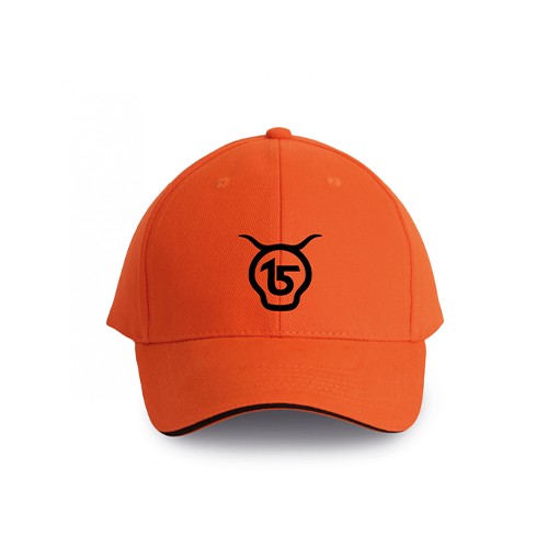 Vêtement de chasse | CASQUETTE SALERS 15 | ORANGE