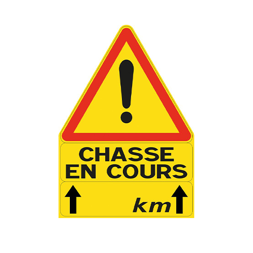 Vêtement de chasse | TRIANGLE DE SIGNALISATION 