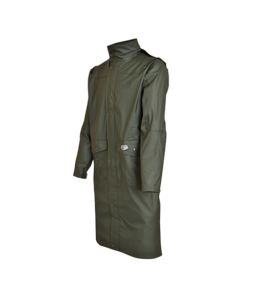 Vêtement de chasse | MANTEAU LONG IMPERSOFT | KAKI