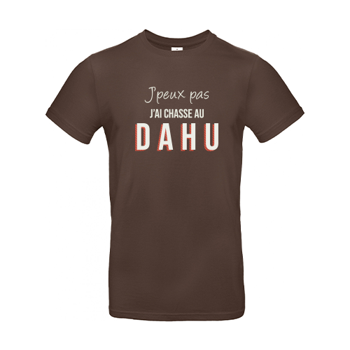 Vêtement de chasse | TEE-SHIRT DAHU | MARRON