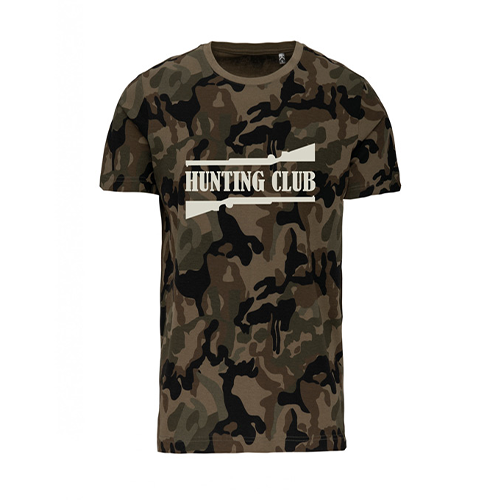 Vêtement de chasse | TEE-SHIRT HUNTING CLUB | CAMO