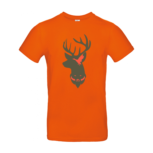 Vêtement de chasse | TEE-SHIRT VÊTEMENT DE CHASSE TORSE | ORANGE