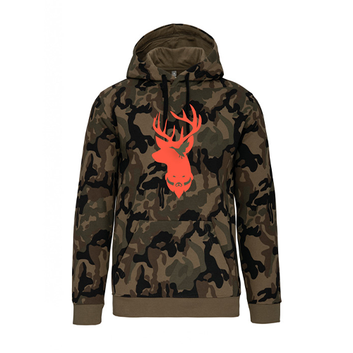 Vêtement de chasse | SWEAT À CAPUCHE VÊTEMENT DE CHASSE | CAMO