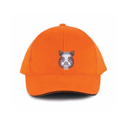 Vêtement de chasse | CASQUETTE SANGLIER | ORANGE