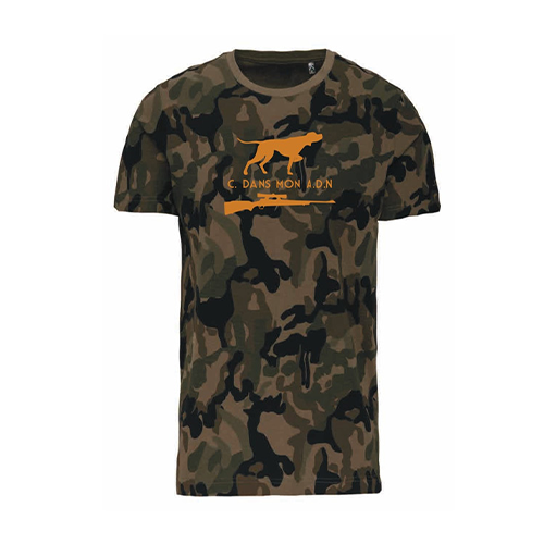 Vêtement de chasse | TEE-SHIRT ADN CHASSE | CAMO