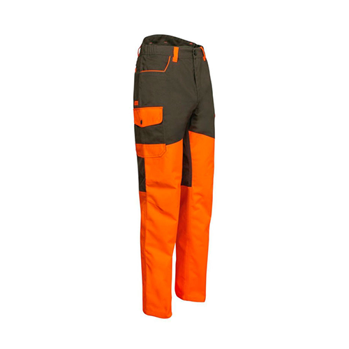 Vêtement de chasse |  - PANTALON RONCIER TRADITION | ORANGE