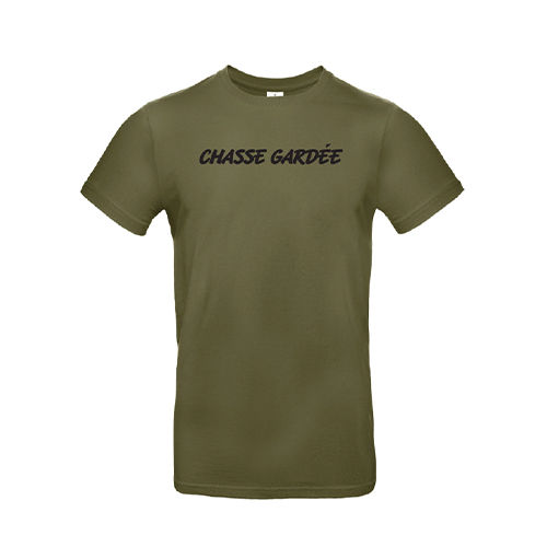 Vêtement de chasse |  - TEE-SHIRT CHASSE GARDÉE KAKI