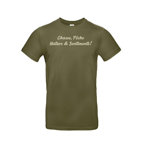 Vêtement de chasse |  - TEE-SHIRT NATURE | KAKI