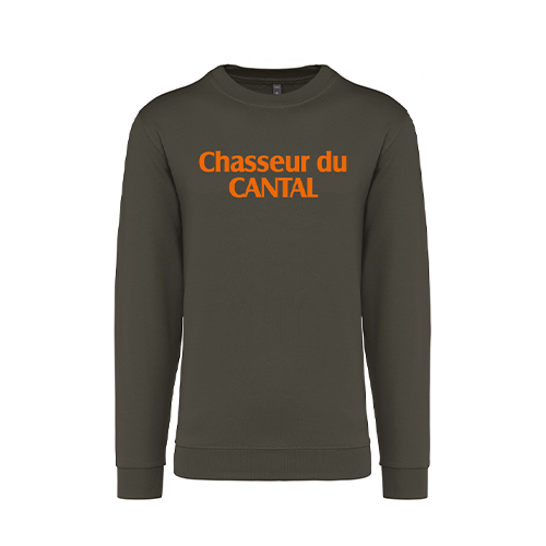 Vêtement de chasse | SWEAT CHASSEUR DU CANTAL | KAKI